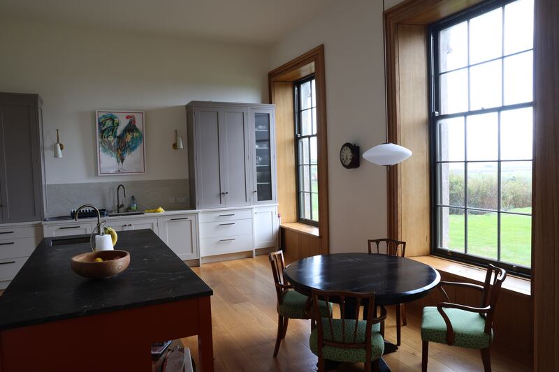 The layout is modern and spacious, but still with plenty of period charm. Photograph: Dara Mac Dónaill