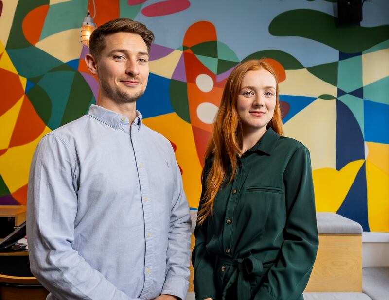 Michael Guerin, Imvizar founder and chief executive, and Adele Keane, the company's COO and creative director. Photograph: Fennell Photography