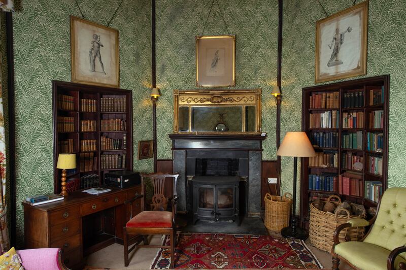 The study at Drishane House. Photograph: Michael Mac Sweeney/Provision