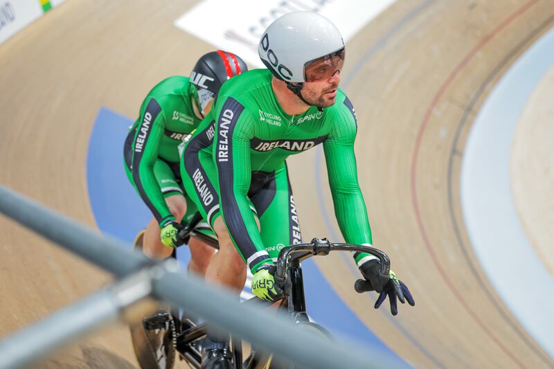 Martin Gordon piloted by Eoin Mullen of Ireland. Photograph: Will Palmer/Inpho