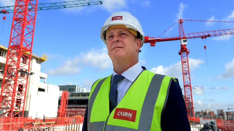 ‘The leaders I admire most are the Irish ones who have given our country a global reputation for commerce.’ Michael Stanley, chief executive Cairn Homes. Photograph: Cyril Byrne / THE IRISH TIMES