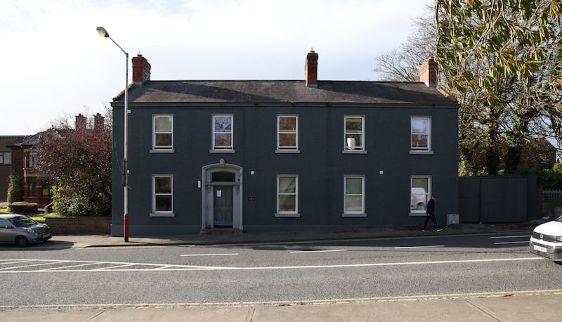 The building housing international protection applicants on George’s Street Drogheda, Co Louth. Photograph: Bryan O’Brien
