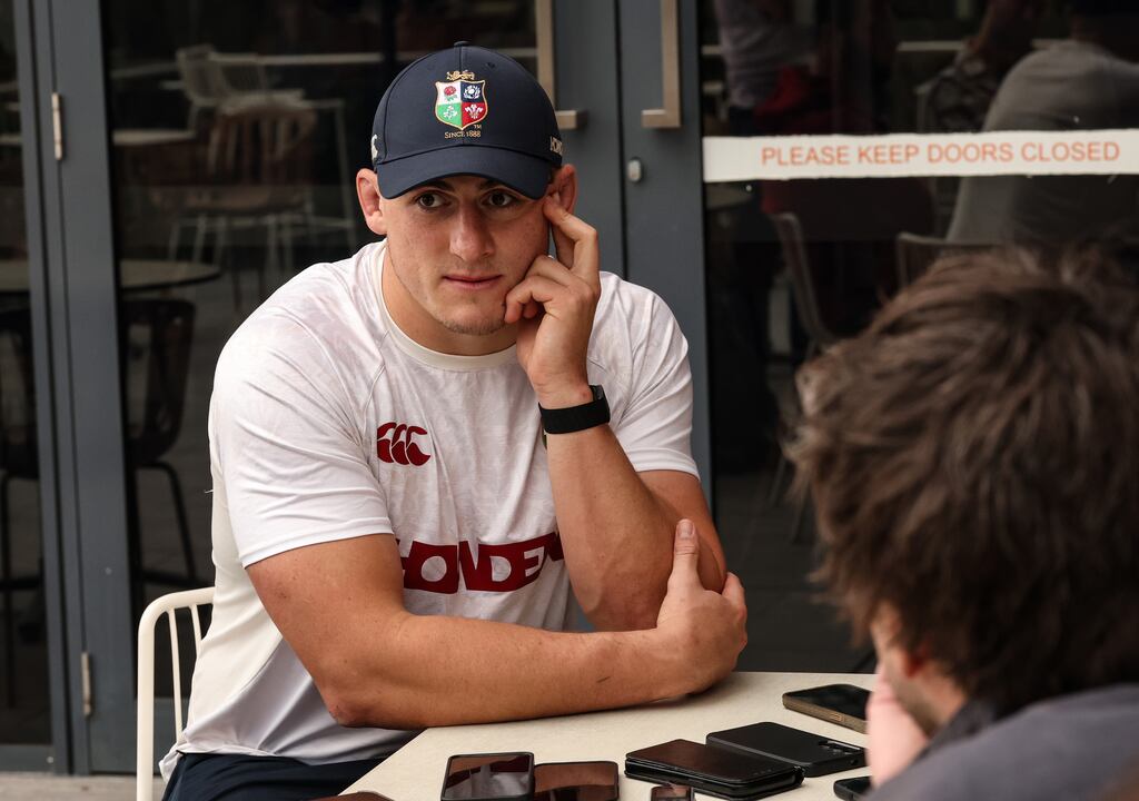 Lions' Dan Sheehan. Photograph: Billy Stickland/Inpho