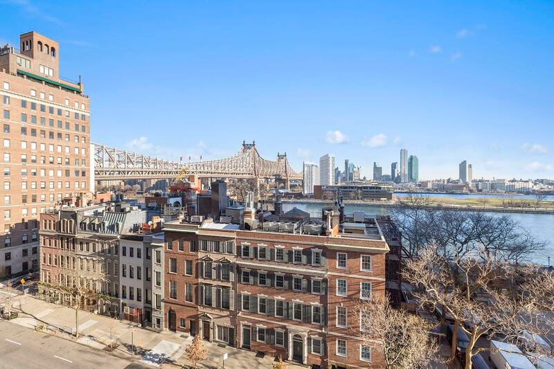 View from 4 Sutton Place in Manhattan