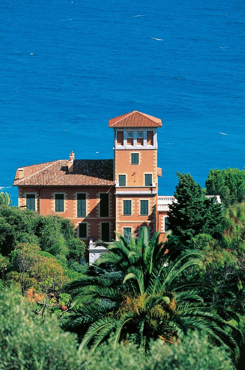 Botanical gardens and Villa Hanbury, La Mortola, Ventimiglia, Liguria, Italy. Photograph: Getty Images