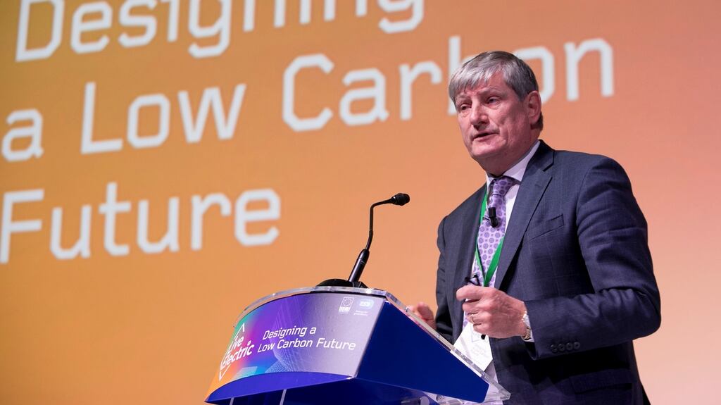 ESB chief executive Pat O’Doherty: said households will ultimately see a range of different electricity tariffs operating thorough the day and night. Photograph: Chris Bellew/Fennell Photography.