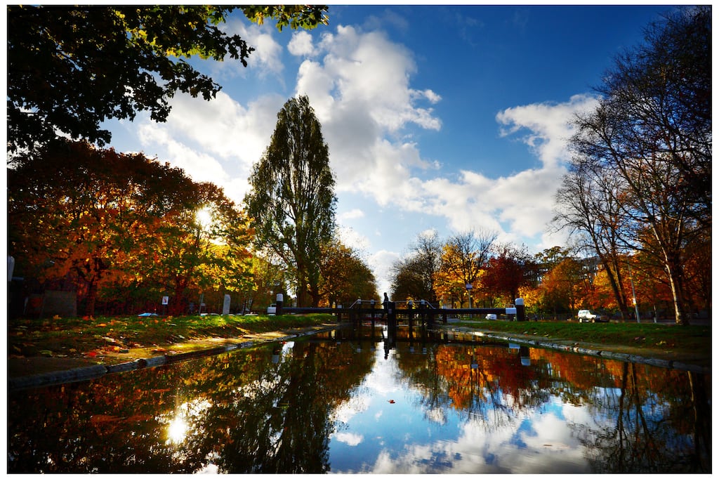 The average temperature for this time of year is between 7 and 11 degrees. Photograph: Bryan O'Brien/The Irish Times