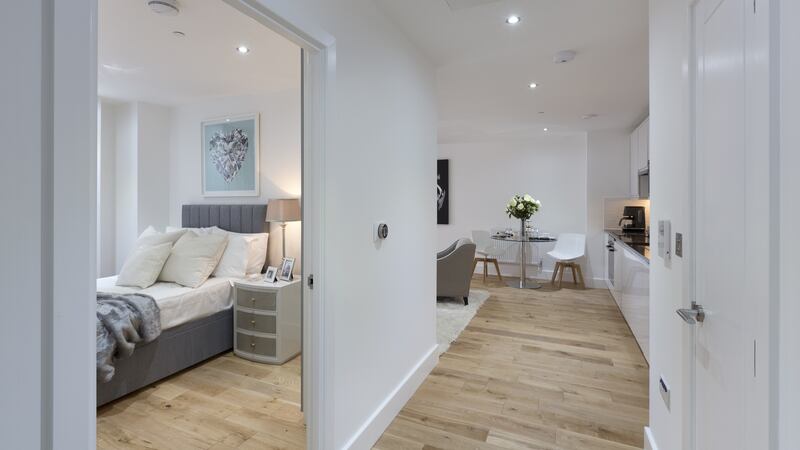A micro apartment developed by Martin Skinner’s Inspired Homes