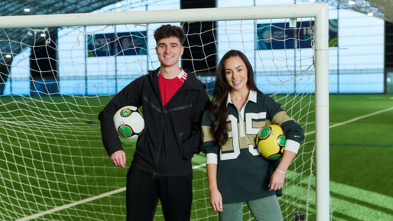 Total Football co-hosts Aisling O’Reilly and DavidMC