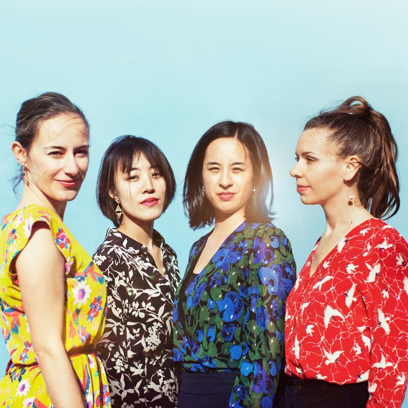 Quatuor Ardeo: Carole Petitdemange, Mi-Sa Yang, Yuko Hara and Joëlle Martinez. Photgoraph: Franziska Strauss
