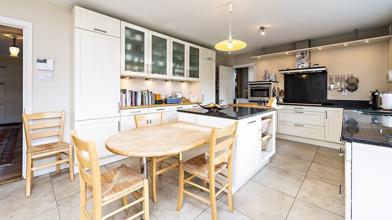 The kitchen.