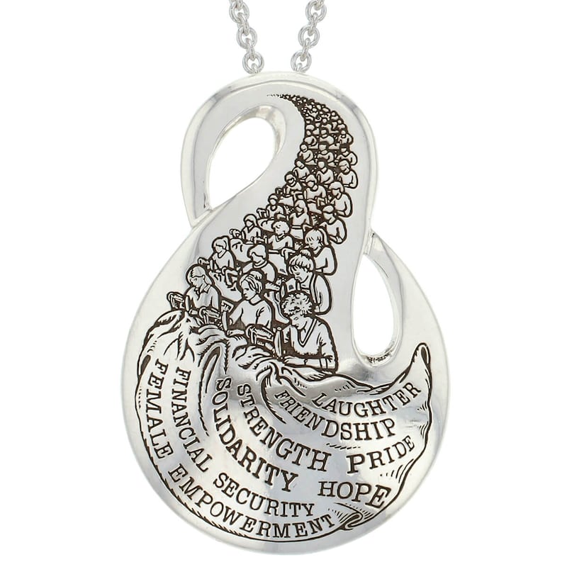 Faller the Jeweller's Factory Girls pendant.