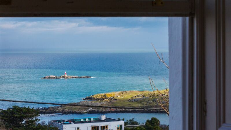 2 Mount Salus Road, off Knocknacree Road, Dalkey, Co Dublin: five-bed semi-detached house on 1.07 acres of steeply sloping gardens and a small mews for sale for €3.25 million.