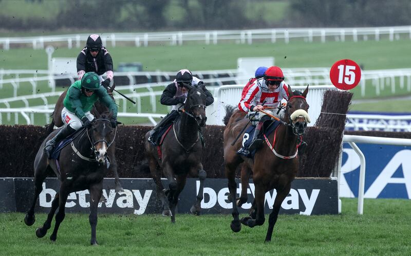 The Real Whacker: it is 24 years since a cross-channel based horse landed the Guinness Kerry National, a statistic that Paddy Neville's contender will try to change on Wednesday. Photograph: Tom Maher/Inpho 