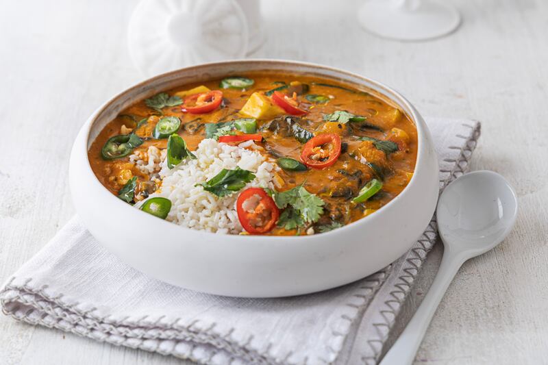A quick and easy vegetable curry from Grainne O'Keefe