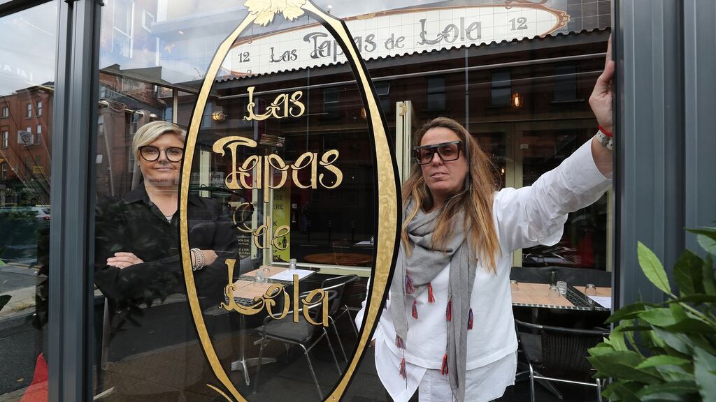 Vanessa Murphy and Anna Cabrera of Las Tapas de Lola will open a sister restaurant, La Gordita, on Montague Street. Photograph: Nick Bradshaw/The Irish Times