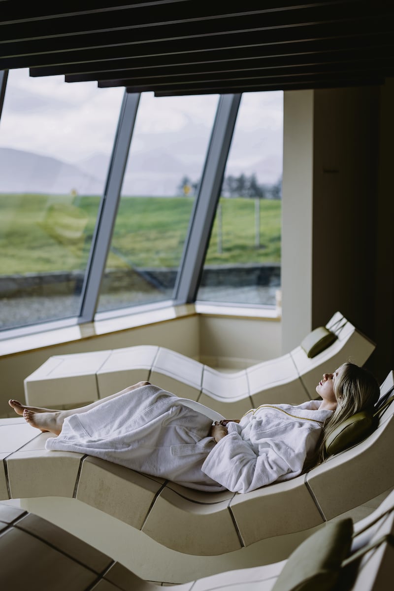Aghadoe Heights spa. Photograph: Anastasia Garbera