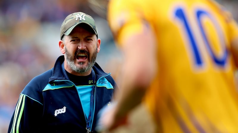 Donal Óg Cusack was part of Davy Fitzgerald’s Clare coaching ticket in 2016. Photograph: James Crombie/Inpho