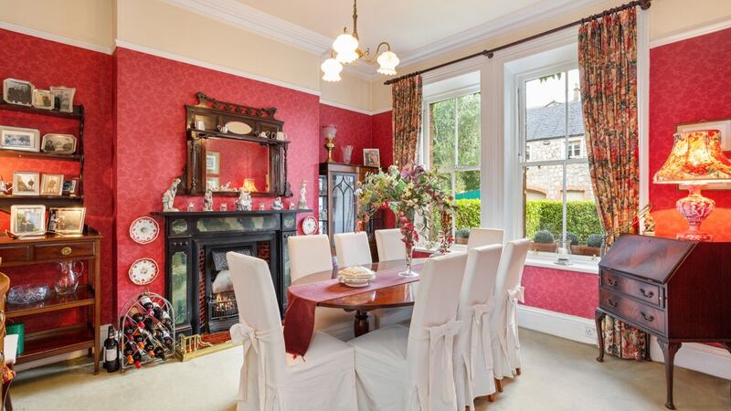 The dining room