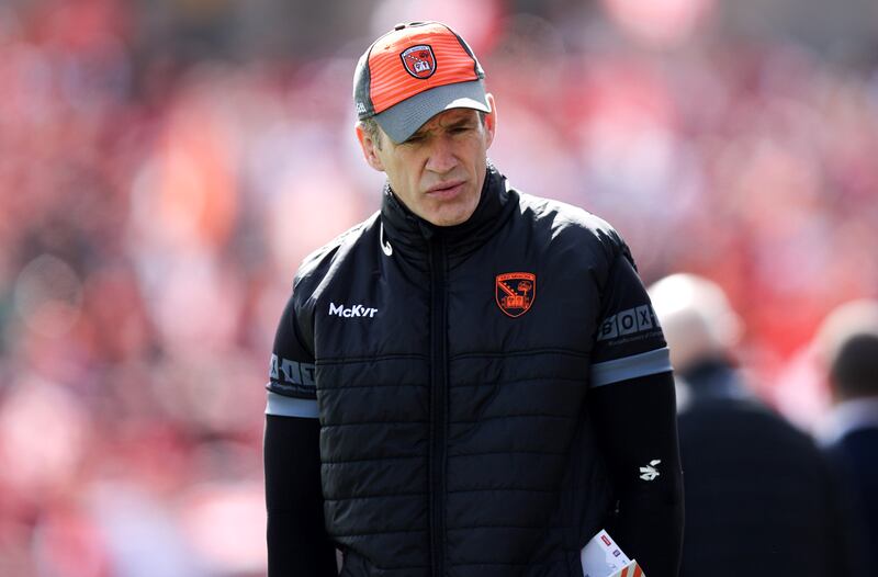 Kieran McGeeney: saw his Armagh side lose out to Derry on penalties in the Ulster final. Photograph: Tom Maher/Inpho 