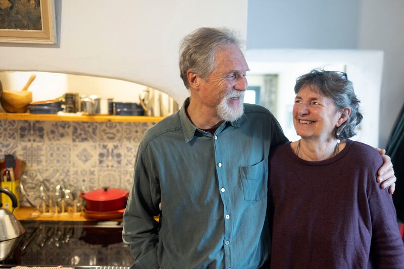 Noel and Lesley Lawn. Photograph: Chris Maddaloni