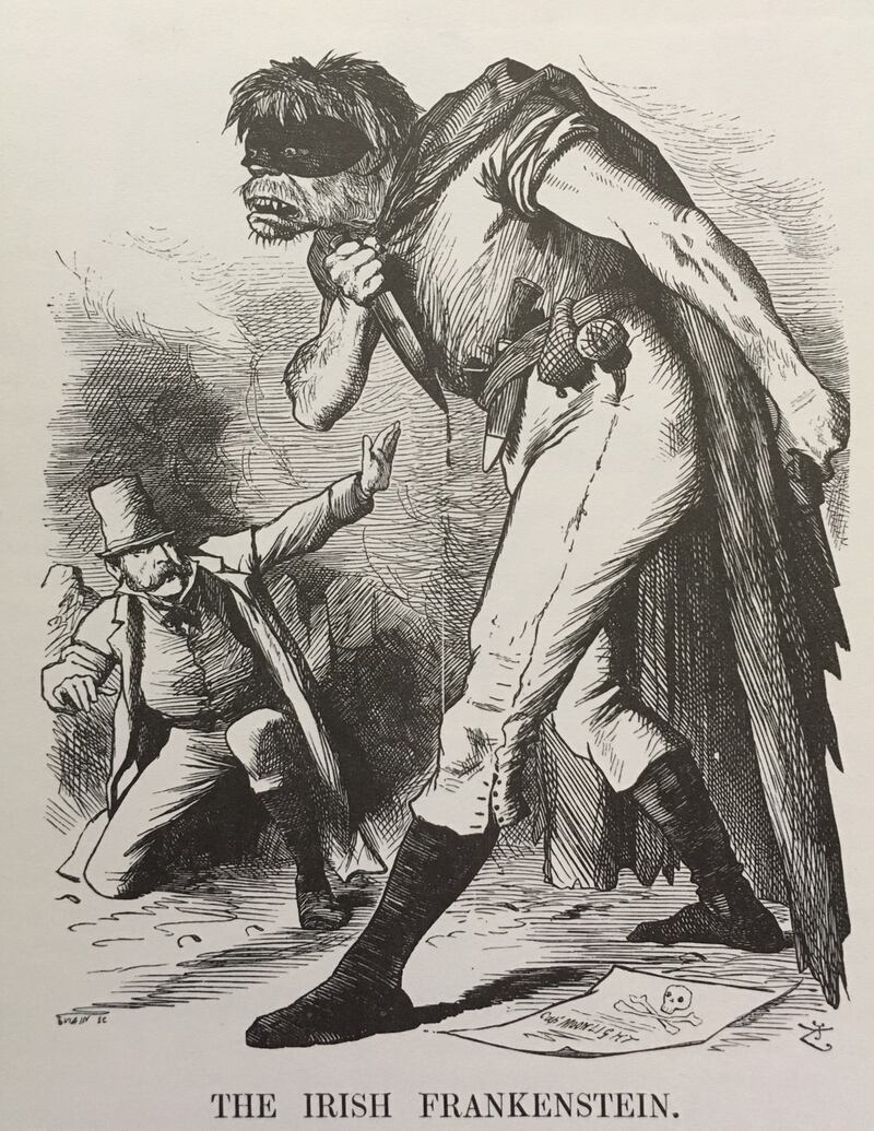 The Irish Frankenstein by John Tenniel, published in Punch on May 20th, 1882.
