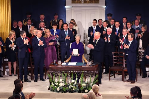 Who attended President Connolly’s inauguration and who didn’t? From family to campaign rivals