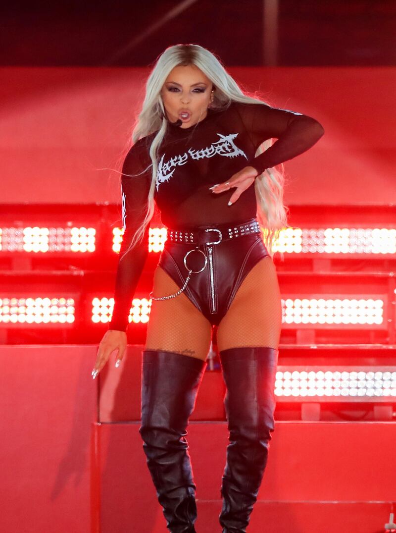 Jesy Nelson of Little Mix performs at Fusion Festival in Sefton Park, Liverpool on September 1st. Photograph: Peter Byrne/PA Wire