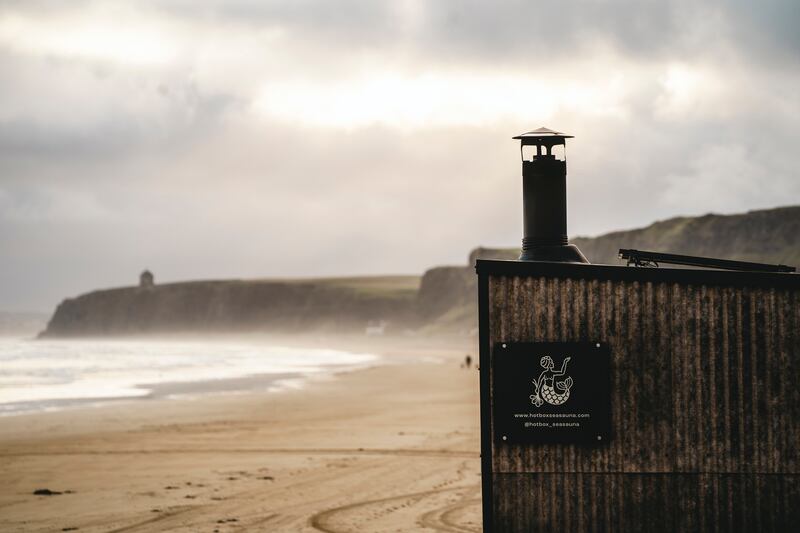 Hot Box Sauna, Benone Strand