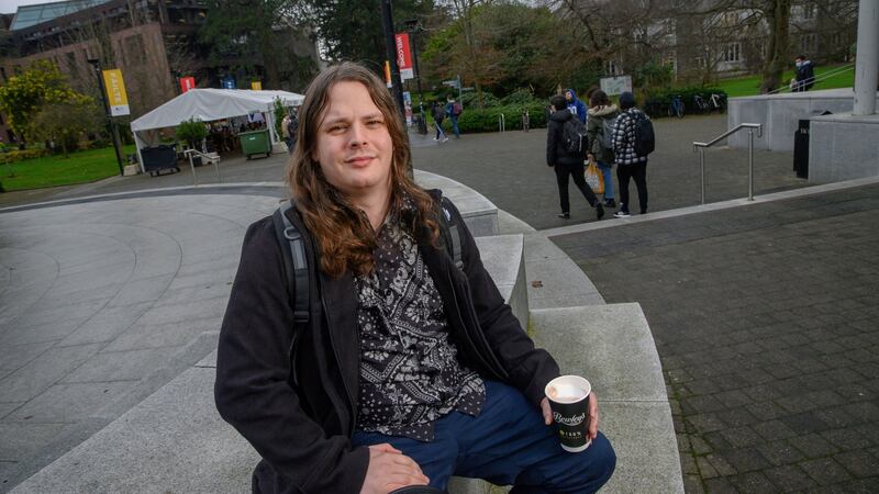 UCC student Finch McKee: ‘When something serious like this does happen, women are often not listened to’ Photograph: Daragh Mc Sweeney/Provision