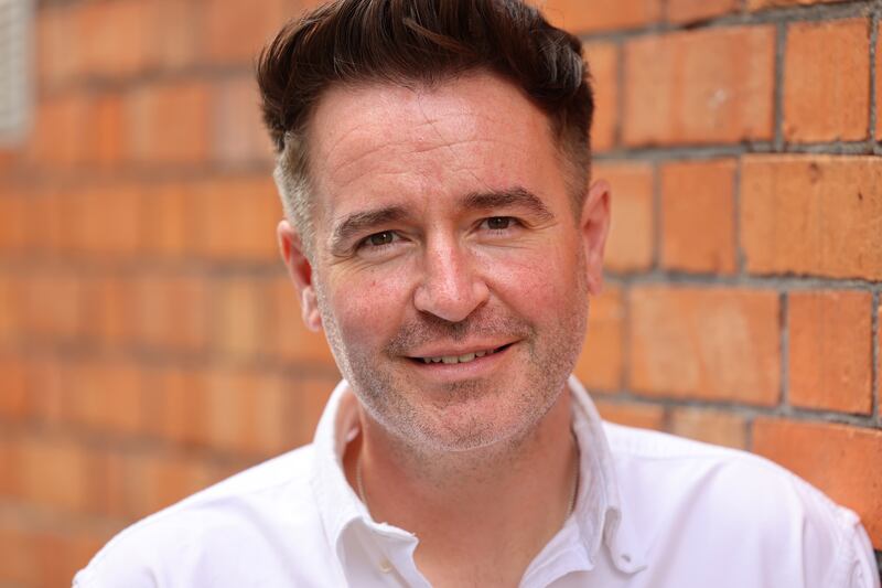 Jarlath Regan: 'Every July and August, I write a new [stand up] show.' Photograph: Dara Mac Dónaill/The Irish Times