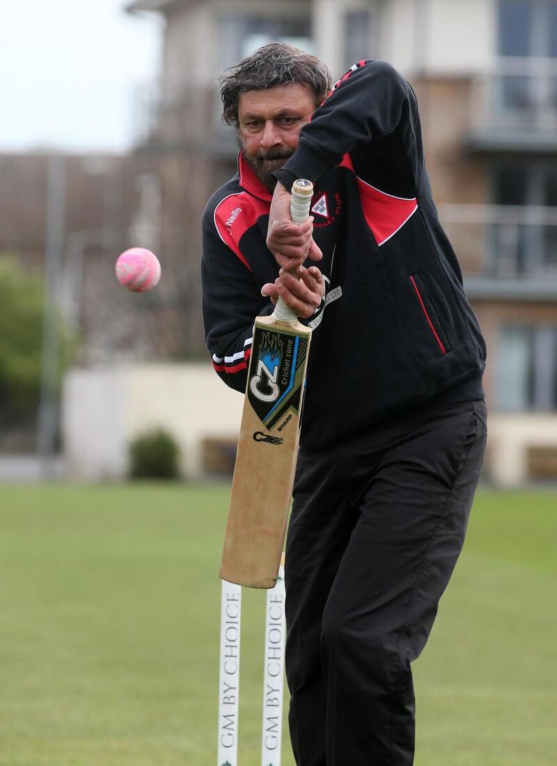 Kamal Merchant at the YMCA cricket club in Sandymount, Dublin. Photograph: Laura Hutton