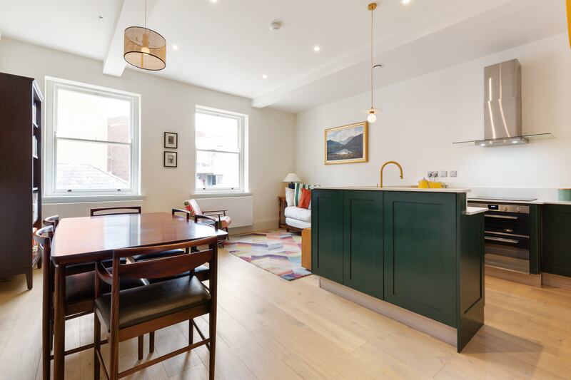 Kitchen/living/diningroom. Photographs: Keith Owens