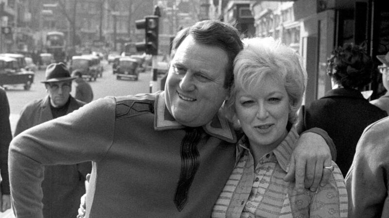 Terry Scott and June Whitfield, stars of sitcom Terry and June, photographed in 1976. File photograph: PA/PA Wire