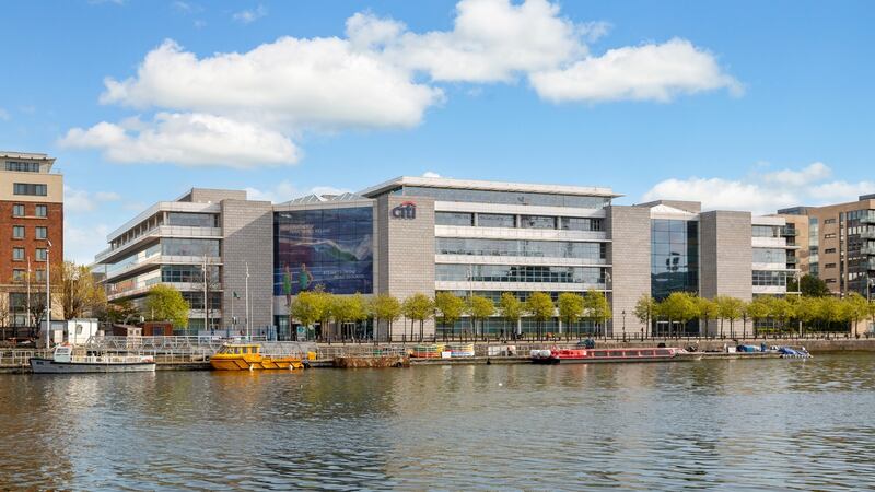 Citi’s existing European headquarters at No 1 North Wall Quay in Dublin’s north docklands
