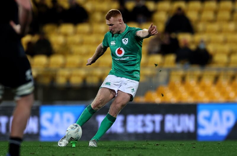Ciarán Frawley impressed in a position that has become unfamiliar to him at Leinster. Photograph: Billy Stickland/Inpho