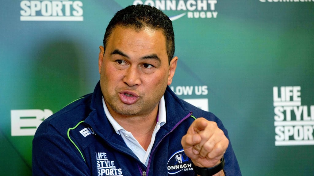 Pat Lam has made four changes to his Connacht side for visit of Ospreys. Phtograph: Morgan Treacy/Inpho.