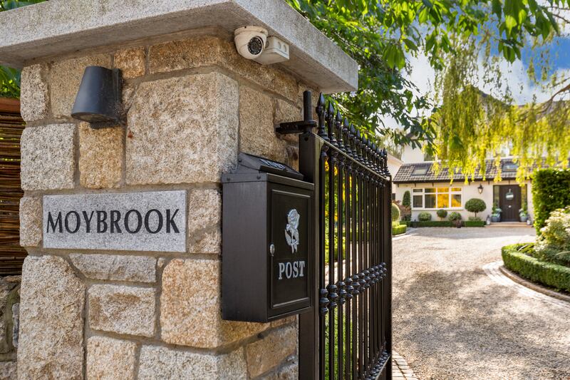 Gated entrance into Moybrook