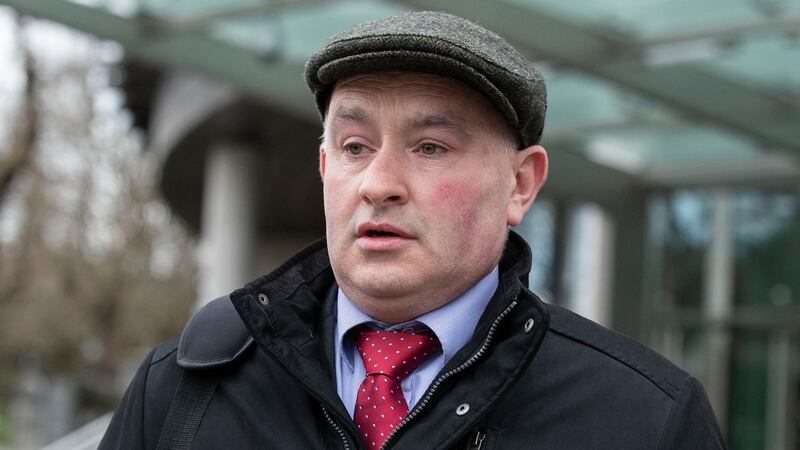 Patrick Quirke (50), of Breanshamore, Co Tipperary, has pleaded not guilty to   the murder of 52-year-old Bobby Ryan at an unknown location on a date between June 3rd 2011 and April 13th 2013. Photograph: Collins Courts