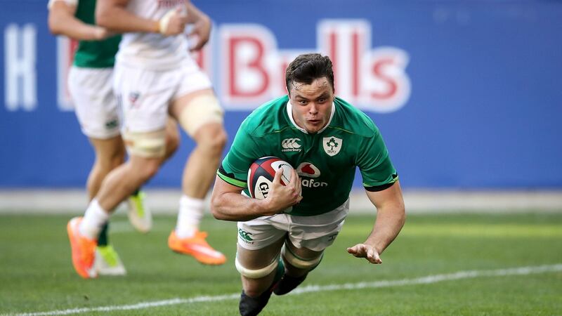 Ireland and Leinster lock James Ryan has been reflecting on how fortunate he is to be a pro rugby player. Photograph: Inpho