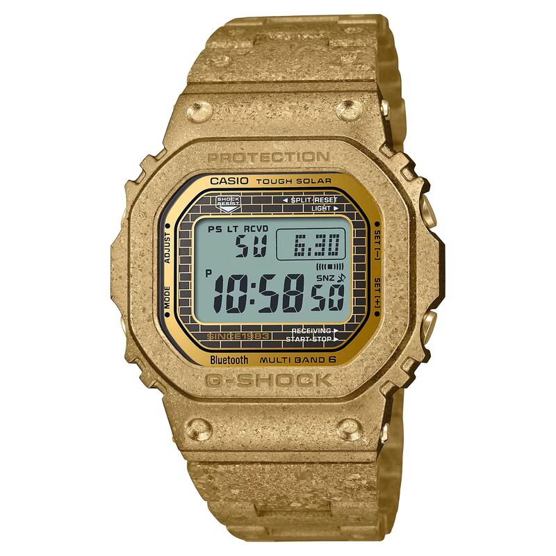 Casio 40th Anniversary Recrystalised G-Shock Full Metal Collection retro digital watch