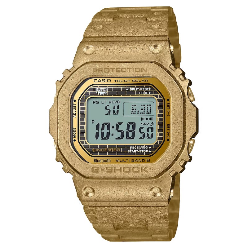 Casio 40th Anniversary Recrystalised G-Shock Full Metal Collection retro digital watch
