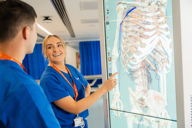 Sinéad Doyle from Dublin, a medical student at Ulster University’s graduate entry medical course at Magee campus in Derry