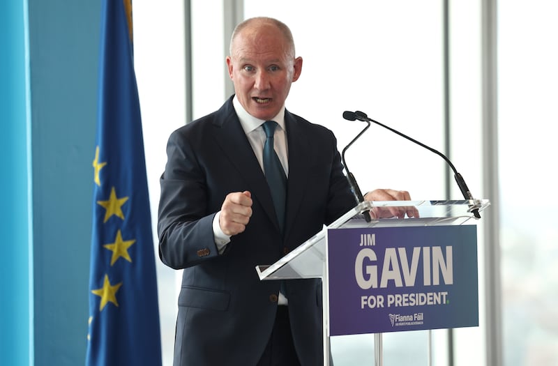 The Jim Gavin campaign said he will not take his Defence Forces pension if he is elected. Photograph: Damien Eagers/PA Wire