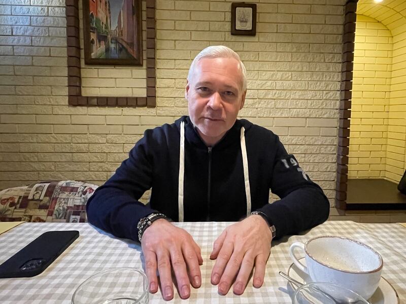 Ihor Terekov, mayor of Ukraine's second city, Kharkiv. Photograph: Daniel McLaughlin