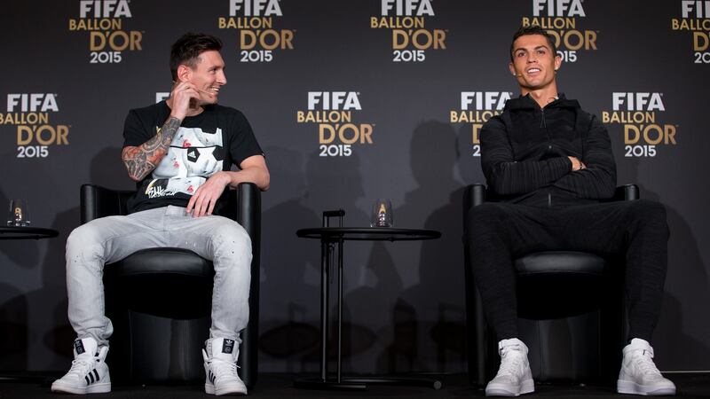 The pair have dominated the Ballon d’Or for years. Photo: Getty Images