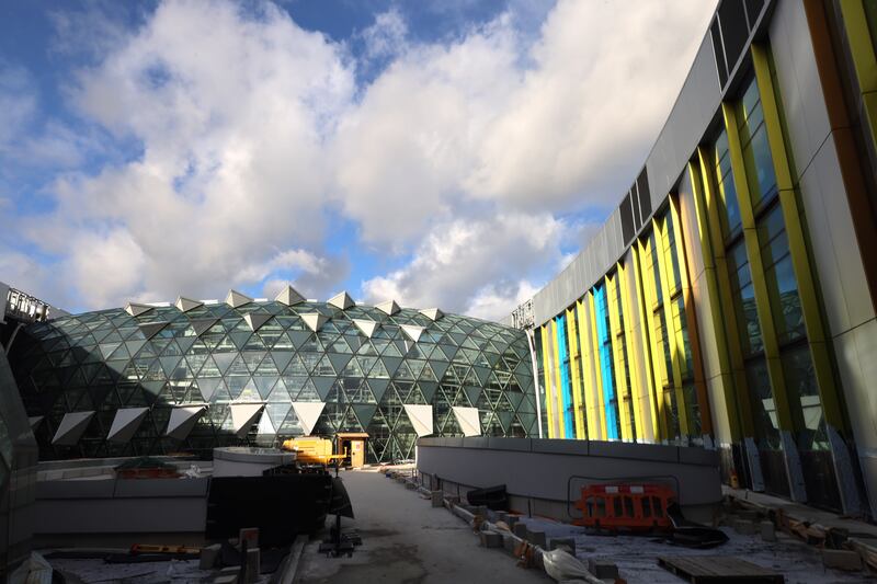 The €2.2bn national children's hospital project has been dogged by controversy, rising costs and repeated delays. Photograph: Dara Mac Dónaill