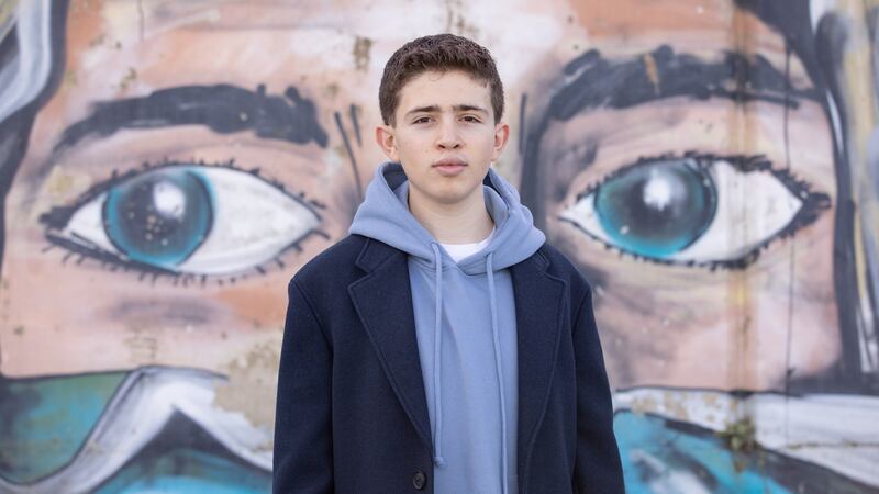 Maiú Levi Lawlor (14), Ireland’s representative at Junior Eurovision 2021,  in Greystones. Photograph: Bryan Brophy