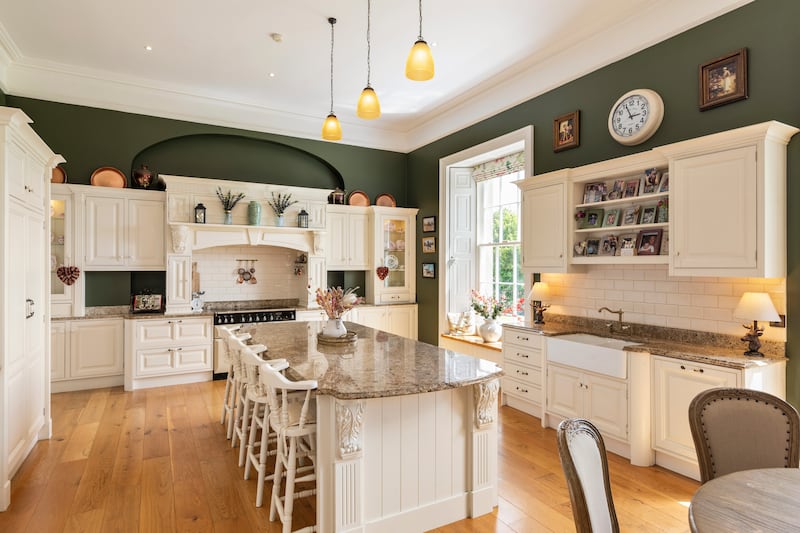 The kitchen was designed by local company Sinnott Kitchens