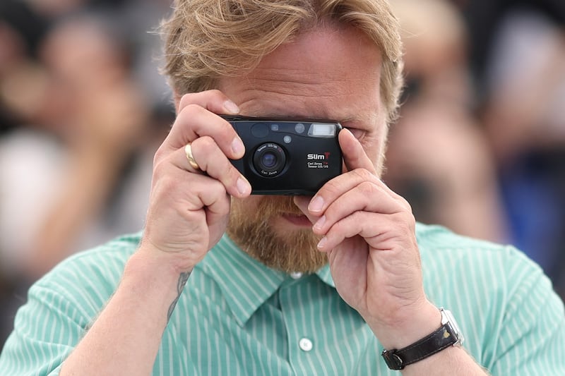 Hlynur Pálmason at the Cannes Film Festival. Photograph: Valery Hache/AFP via Getty Images